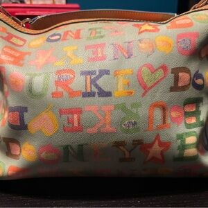 Dooney & Bourke Colorful Lettered Shoulder Bag